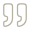 Quotation marks on black background
